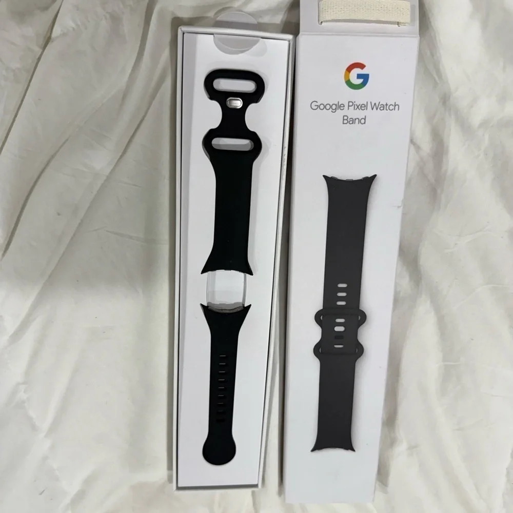 Genuine Google Pixel Watch Active Band - Obsidian Black